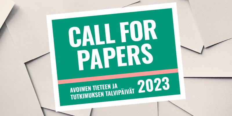 Kuvituskuva: Call for Papers