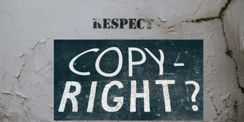 Respect copyright?