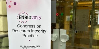 ENRIO2025-kongressin tapahtumapaikan sisäänkäynti